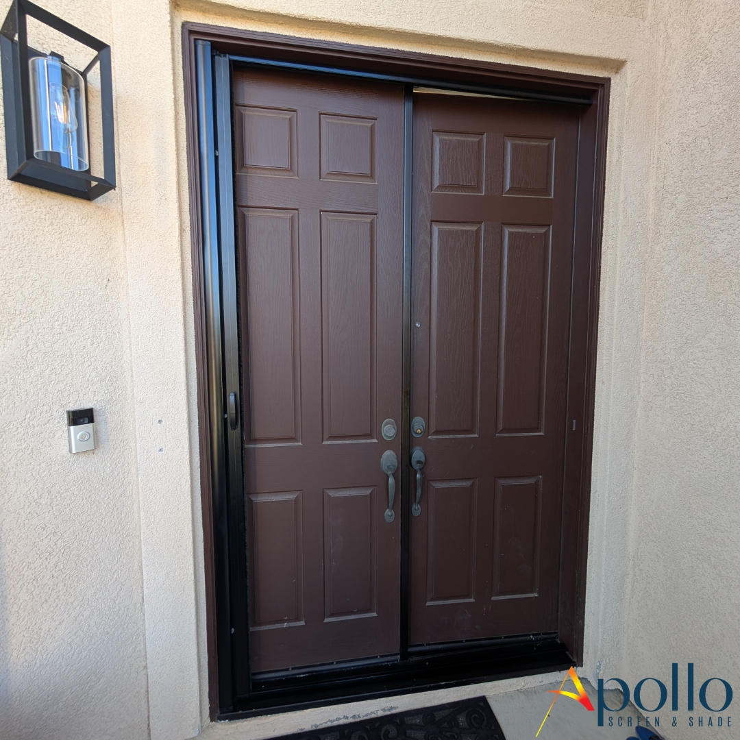 Apollo's Wide Entry Door Screen Easy To Use.